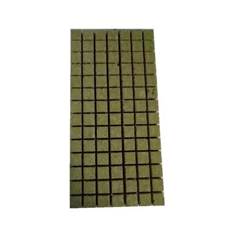 Agriculture use rock wool cube for lettuce Agricultural Greenhouse Rock Mineral Wool Hydroponic Wool Rock