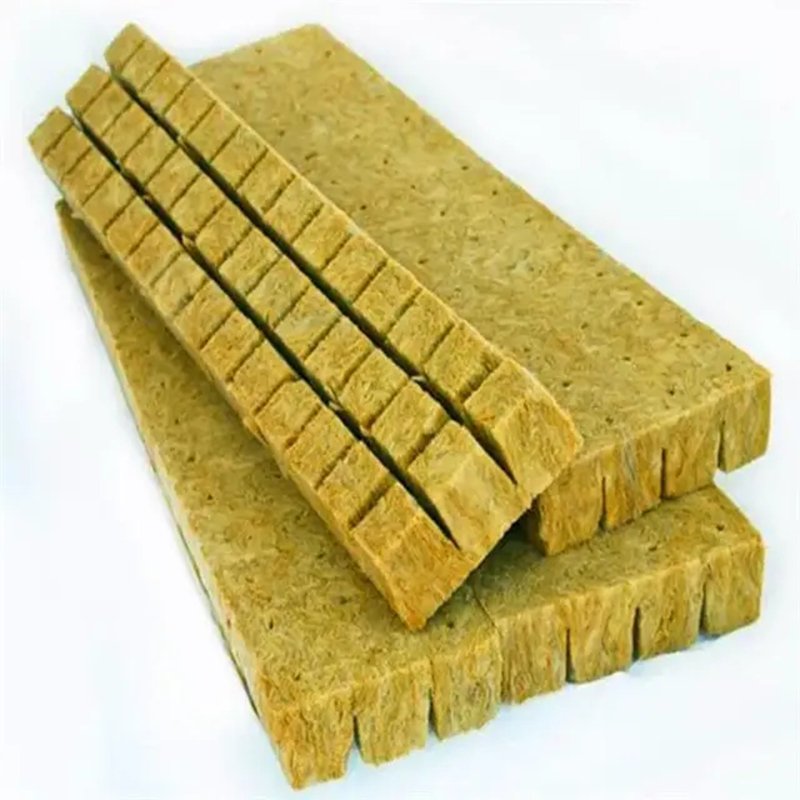 Agriculture use rock wool cube for lettuce Agricultural Greenhouse Rock Mineral Wool Hydroponic Wool Rock