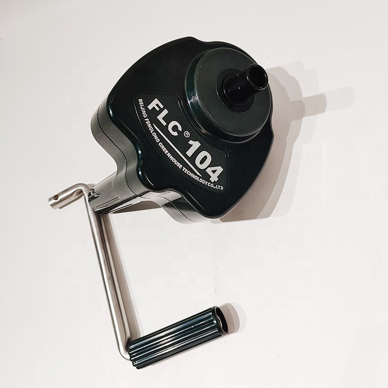 greenhouse sidewall roll up hand crank unit