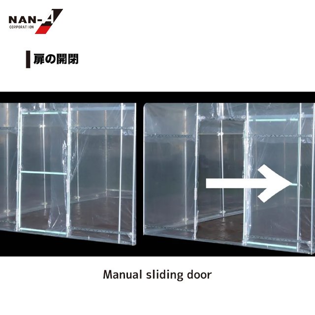 Full anti insect netting commercial agricultural solar greenhouse