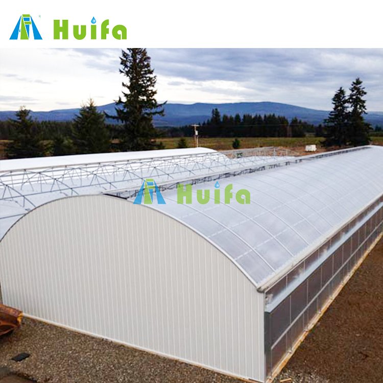 Agricultural Tunnel Fully Automated Light Deprivation Greenhouse
