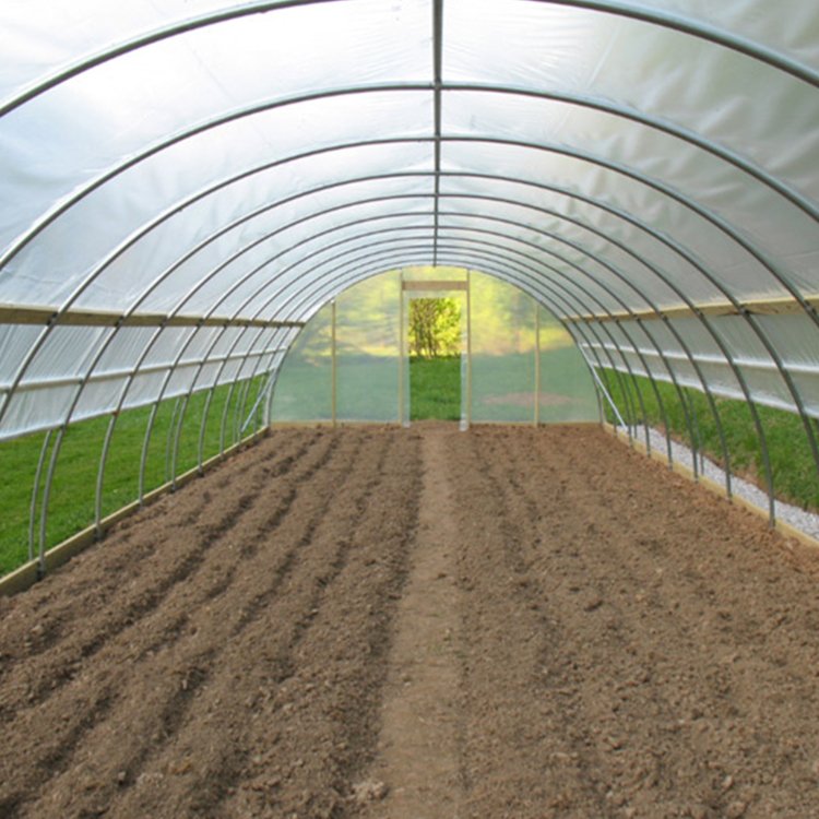 UV resistant transparent plastic film foldable greenhouse house single span strawberry greenhouse