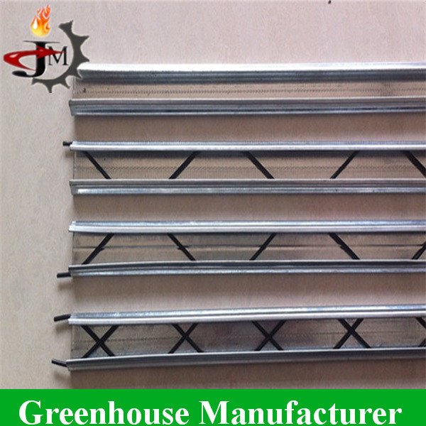 Film Lock Wiggle Wire Use For Agricultural Greenhouse Black Steel ZigZag Spring Wire