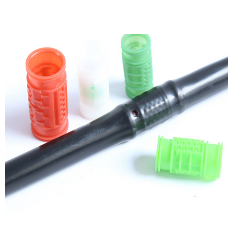 Factory cylindrical drip line tube drip irrigation pipe 16mm drip hose with column round dripper farm irrigation system