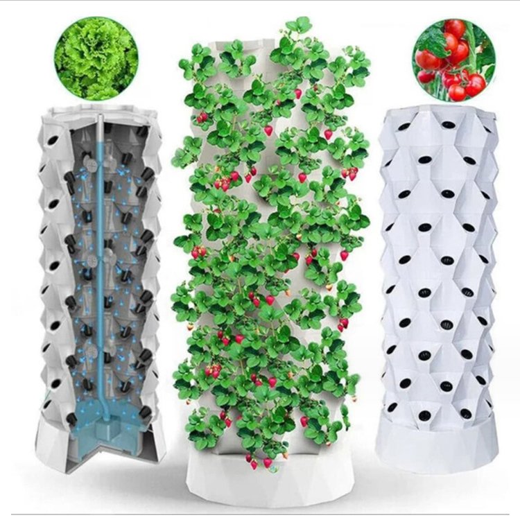 Vertical Farming Tower Hydroponic System Vertical Aeroponic Towers Garden Systems Hydroponic Tower