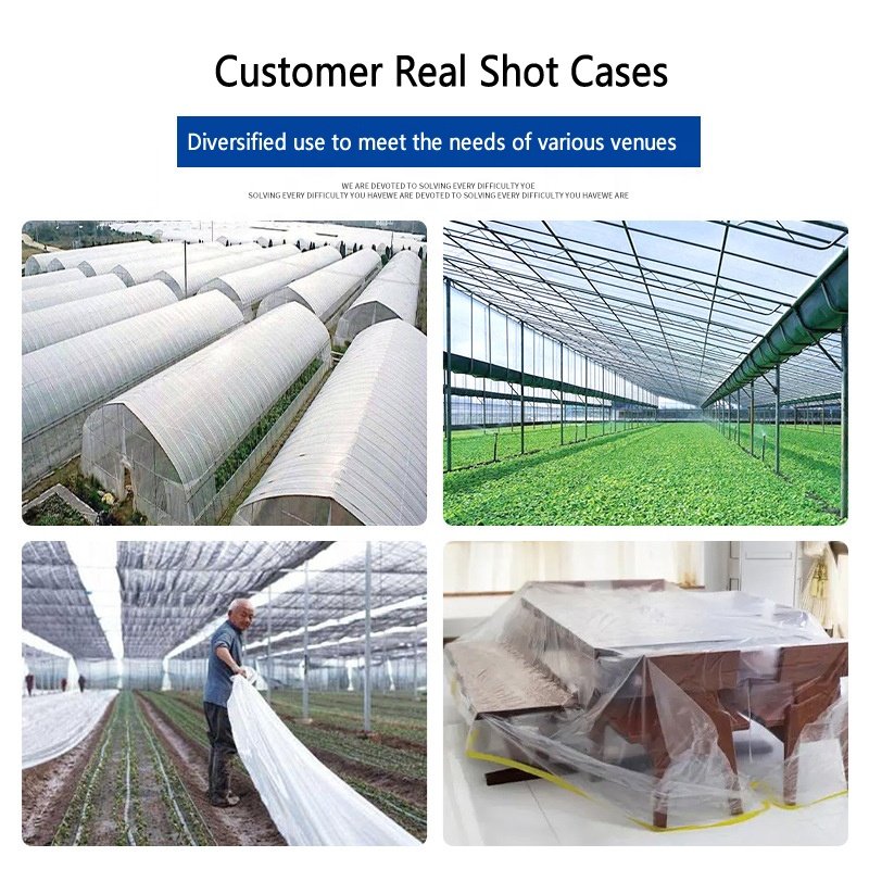 Ldpe Material Agriculture Low Cost Uv Treated Agricultural Plastic Sheet Greenhouse Cover Polyethylene With Hydroponic Growing