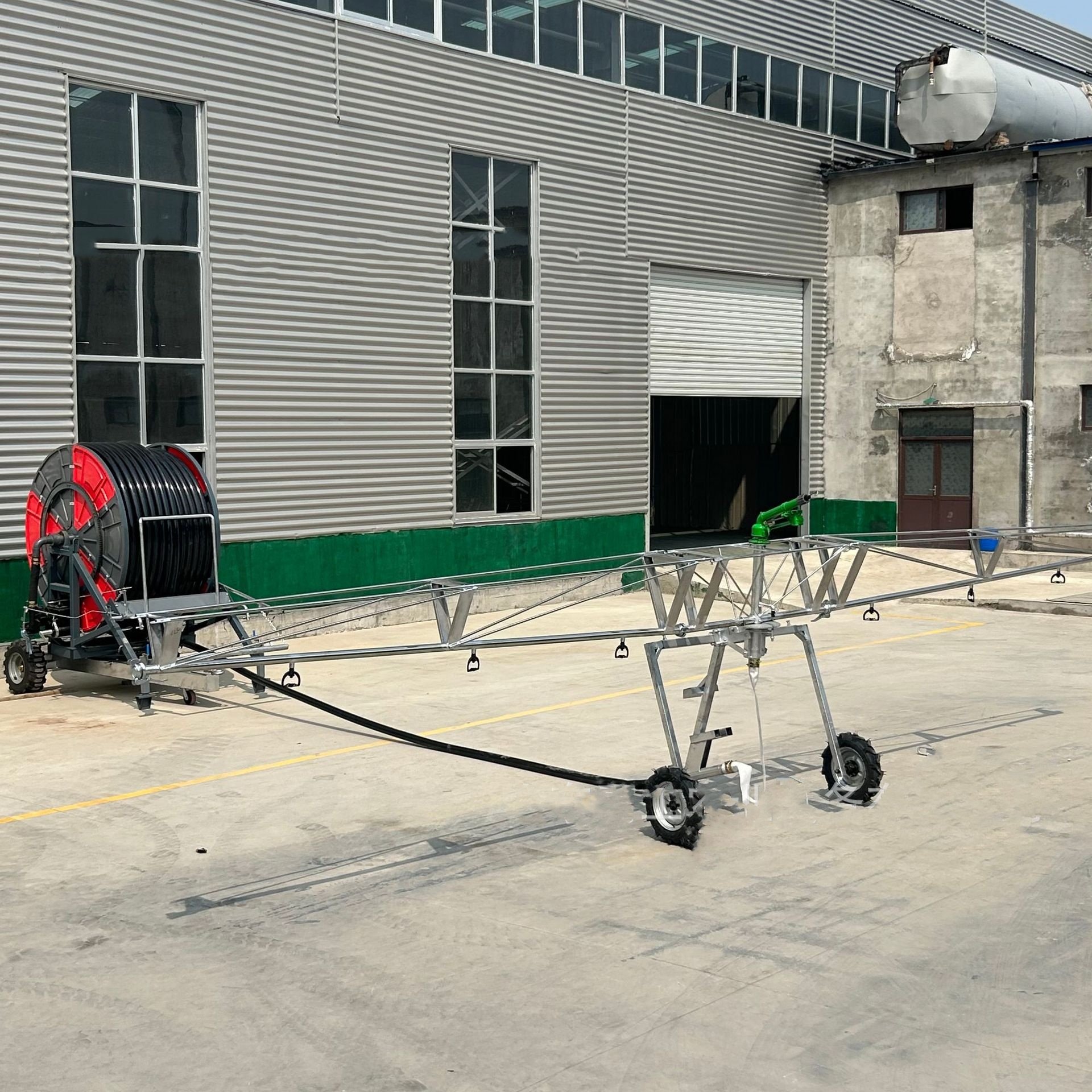 New 90-400 90-300 Type Agriculture Traveling Rain Gun Hose Reel Irrigation System Reel Sprinkler Machine for Farm Irrigation