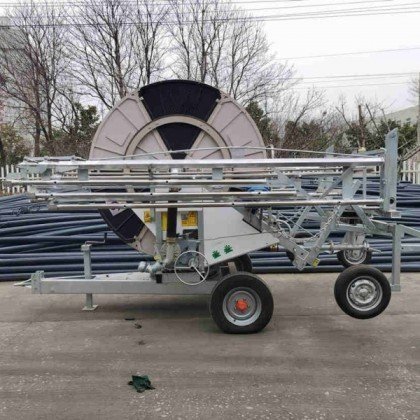 New 90-400 90-300 Type Agriculture Traveling Rain Gun Hose Reel Irrigation System Reel Sprinkler Machine for Farm Irrigation