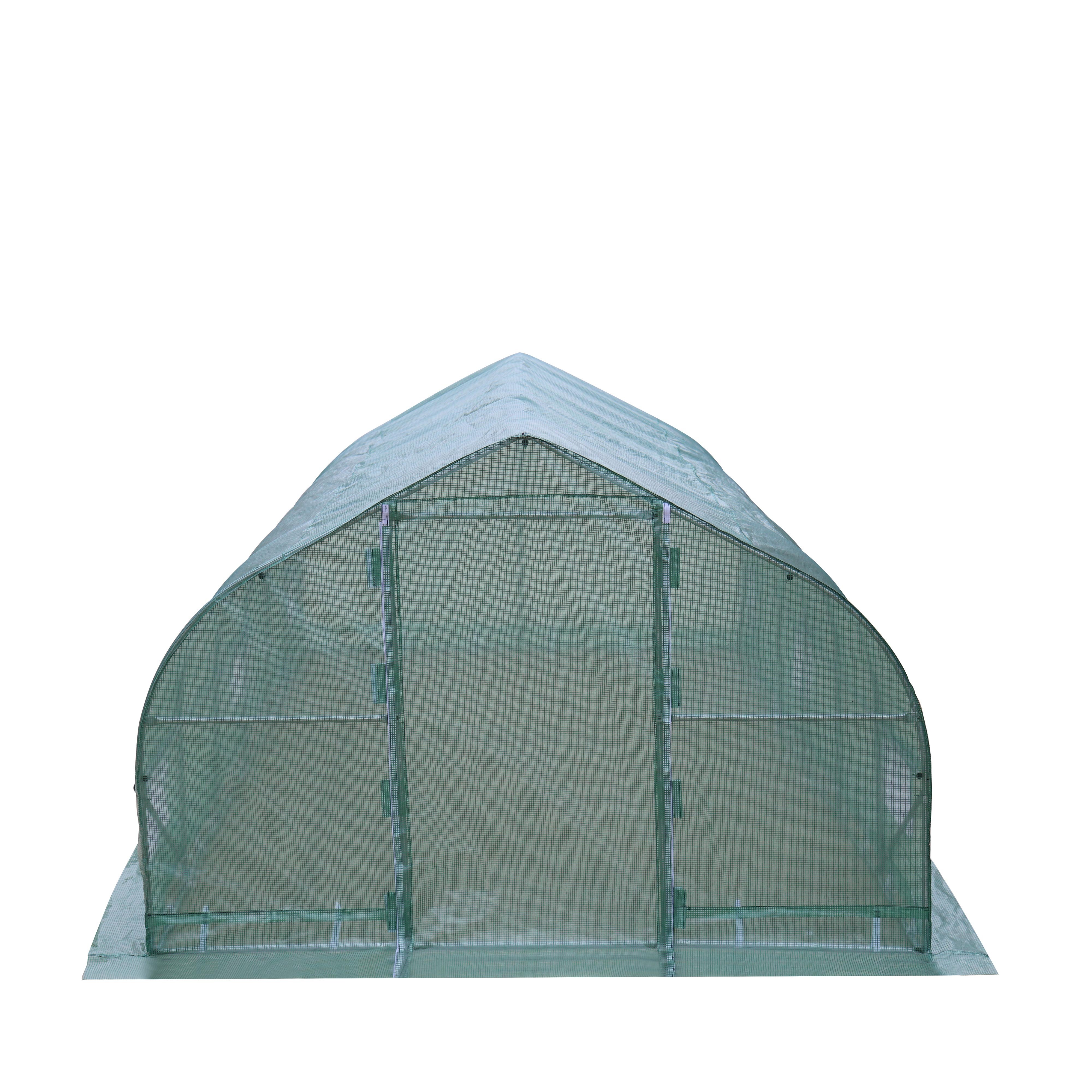 China factory supplier high quality steel galvanized frame greenhouse grow tent garden agricultural greenhouses