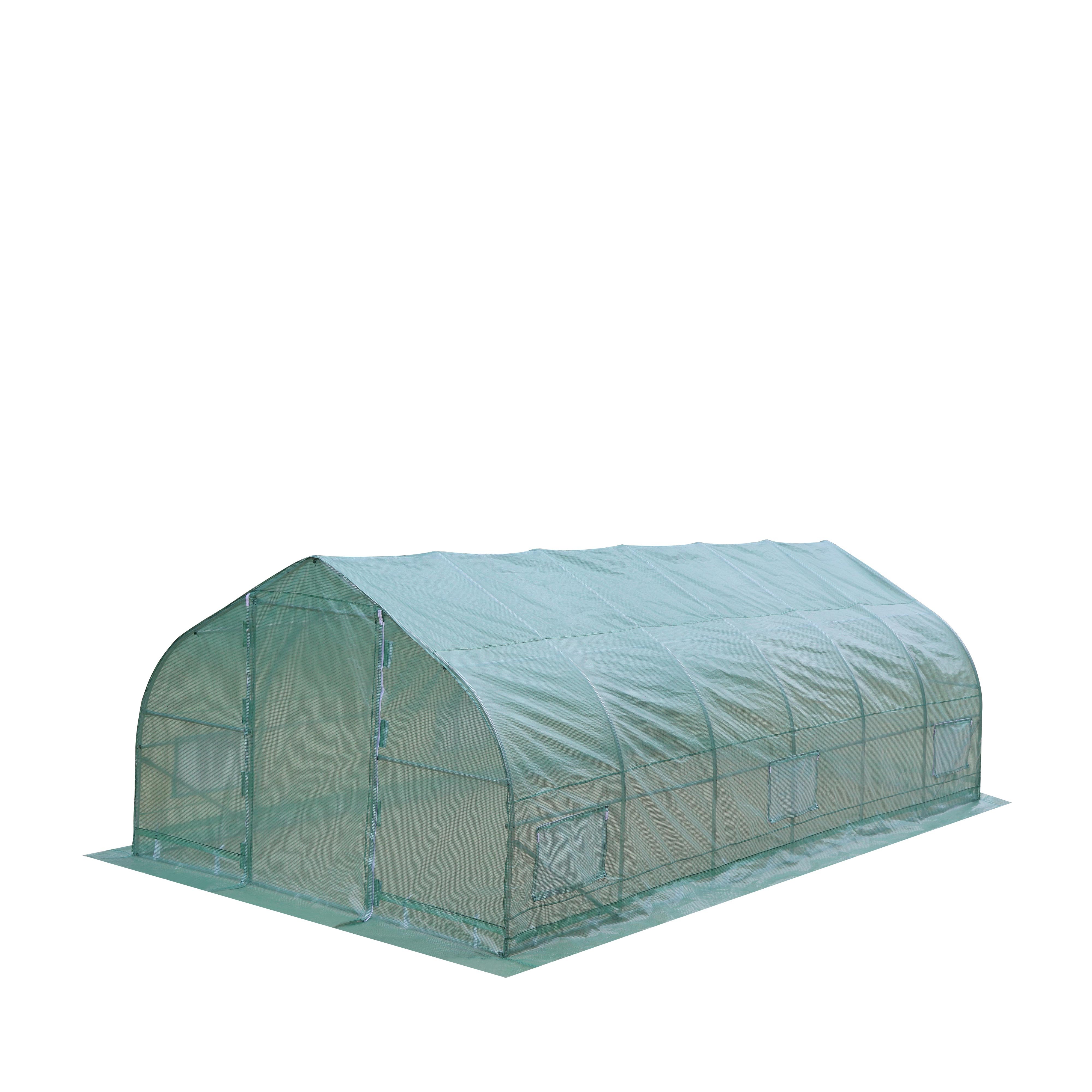 China factory supplier high quality steel galvanized frame greenhouse grow tent garden agricultural greenhouses