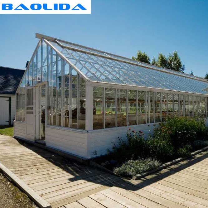 Low Cost Small Metal Steel Green House Frame Polycarbonate Commercial Garden Greenhouses