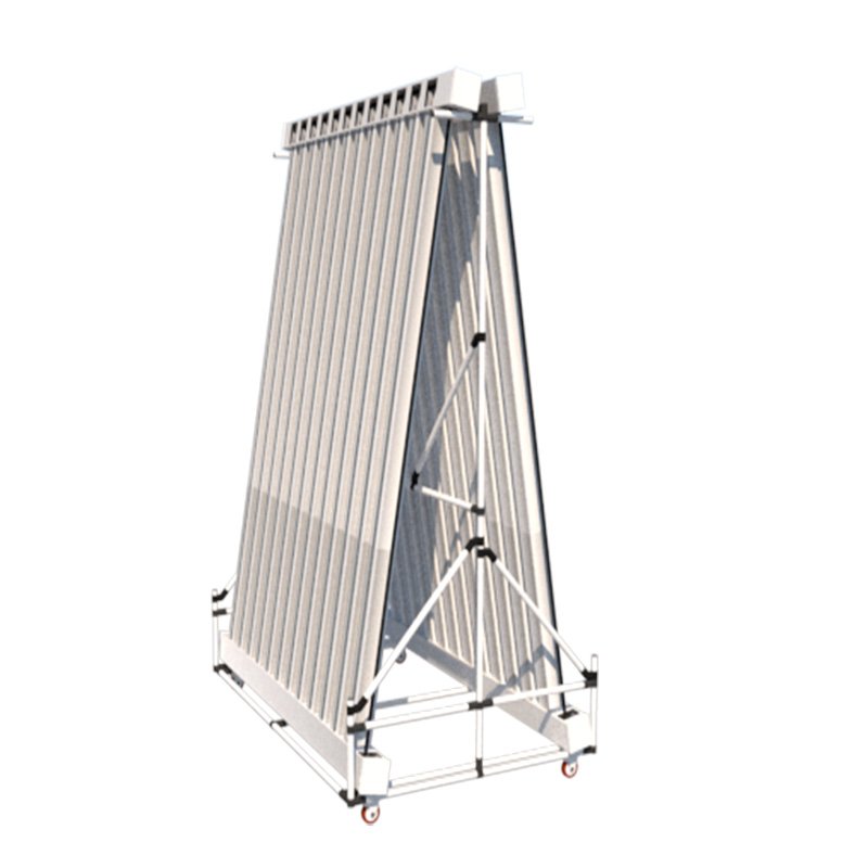 New agriculture hydroponic growing vertical system 288 holes hydroponic equipment vertical garden with LED light in greenhouse