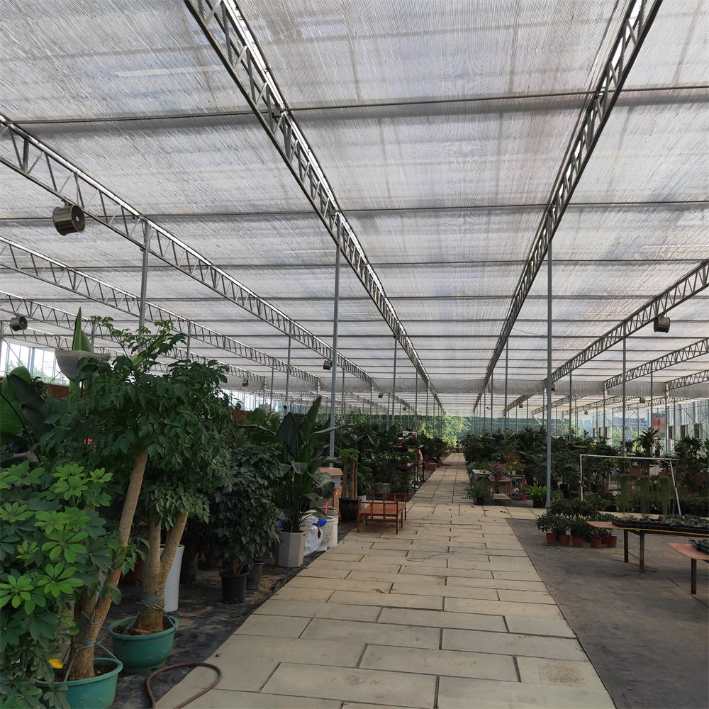 Hydroponic Greenhouse Venlo Tempered Cooling System Shade Net Agriculture Multi-span Glass Greenhouse