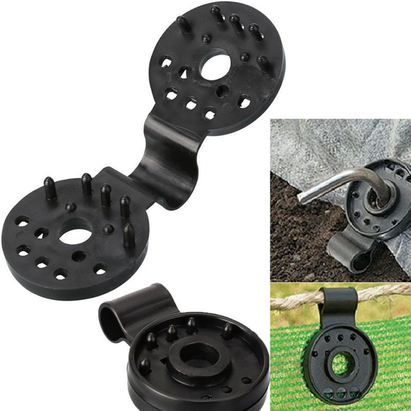 Agricultural Greenhouse Plastic Sun Shade Net Clips Fix Clamp Plastic Grommets Fence Netting Mesh Insect Nets Installation Hook