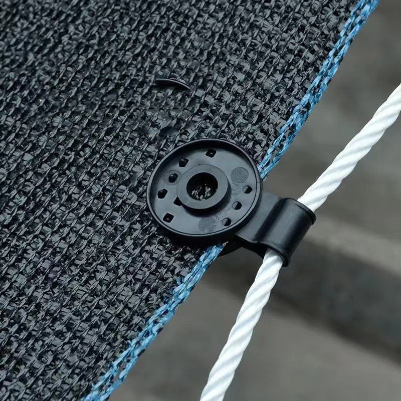 Agricultural Greenhouse Plastic Sun Shade Net Clips Fix Clamp Plastic Grommets Fence Netting Mesh Insect Nets Installation Hook