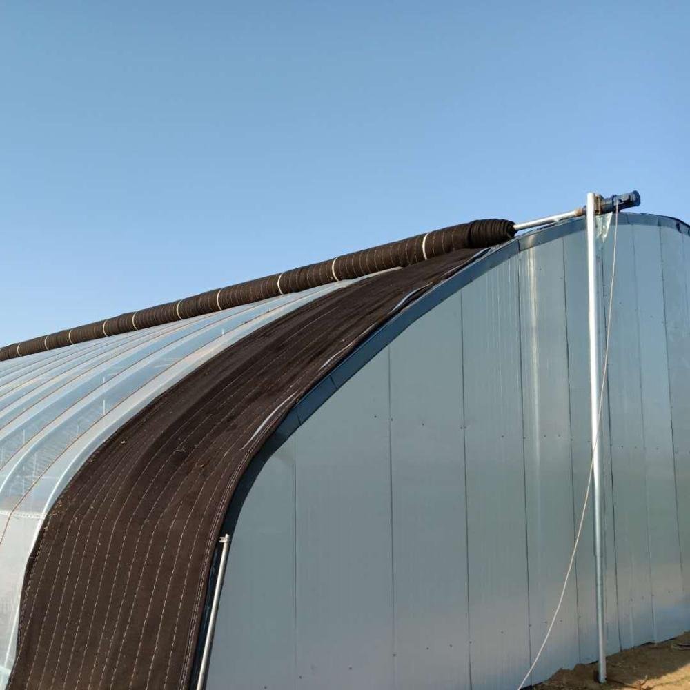 Chinese Manufacturer Single Span Green House Plastic Film Multi Span Greenhouse