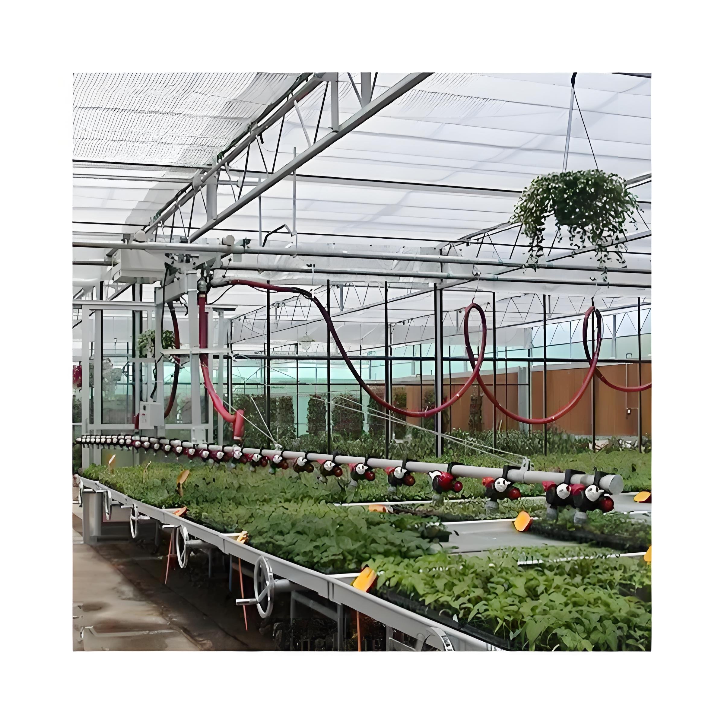 Movable Spray Irrigation System for Agricultural Greenhouses Greenhouse Equipment