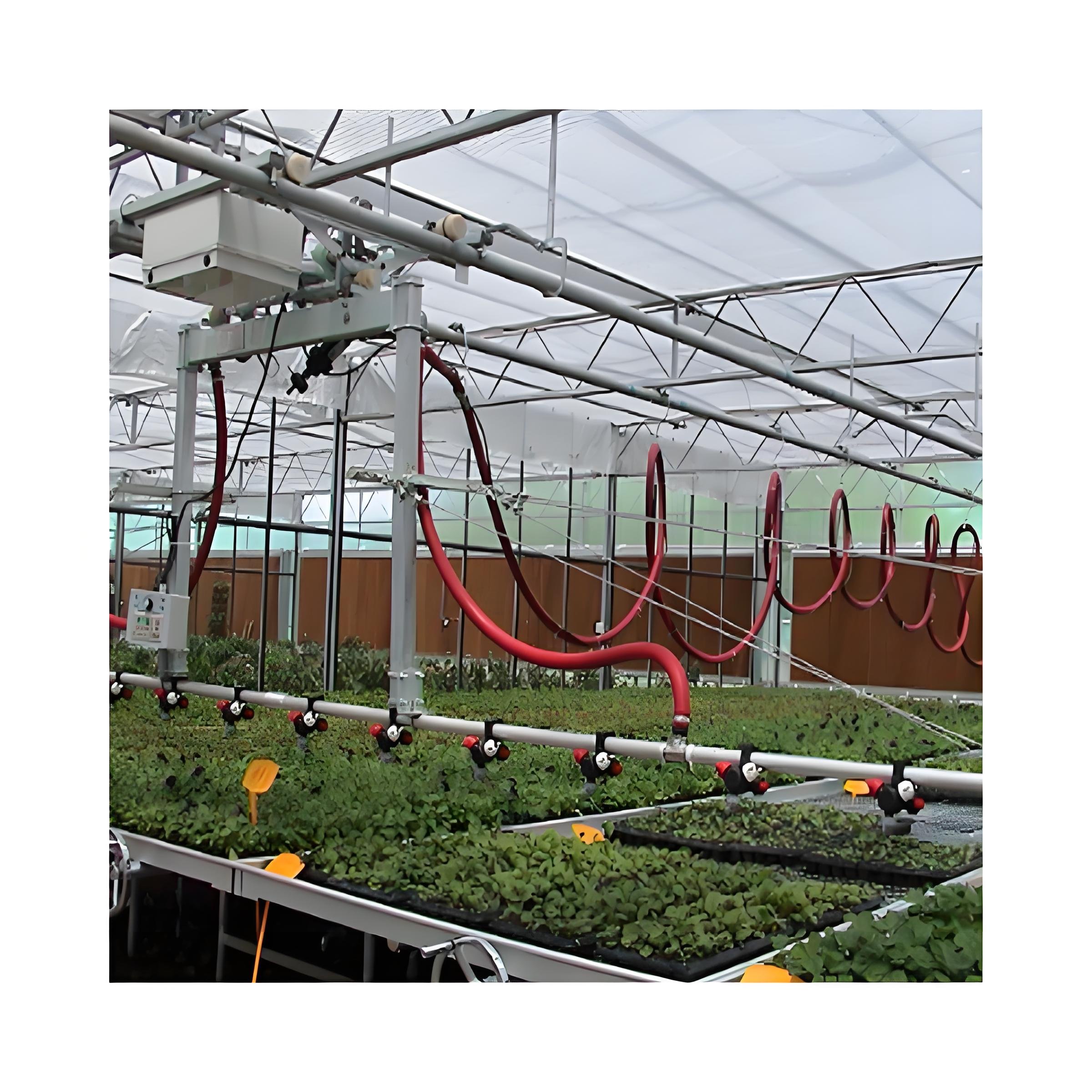 Movable Spray Irrigation System for Agricultural Greenhouses Greenhouse Equipment