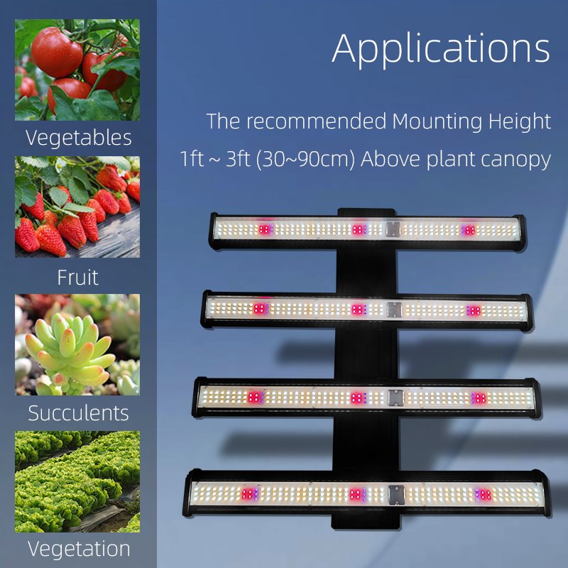Super Indoor Greenhouse Full Spectrum Vertical Farming Aquaponics Hydroponic Growing Systems Led Grow Lights Thailand Warehouse