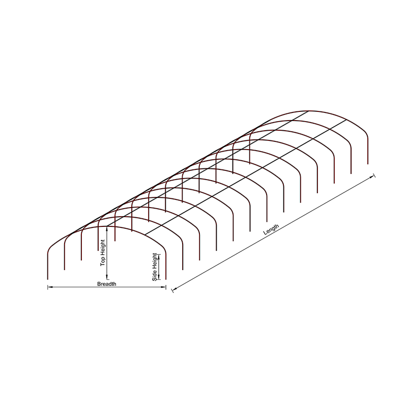 supplies winter snail farming aluminum green house metal frame supplies serre agricole agriculture greenhouse kit structure