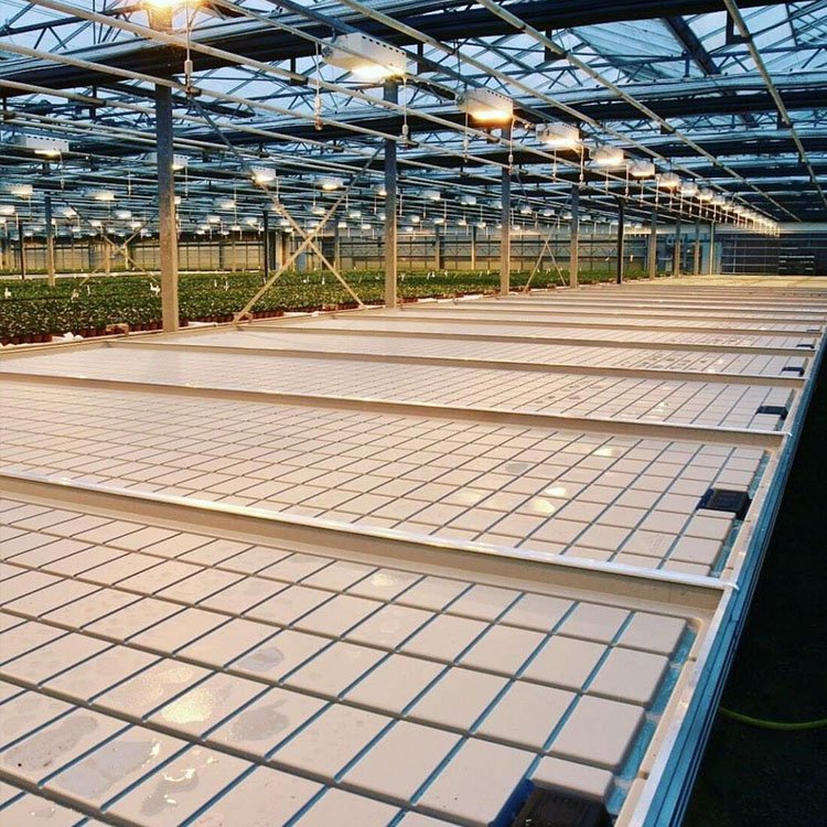 Baolida Automatic durable 4*8ft 4*10ft ebb flow bench rolling table rack top benches commercial growing