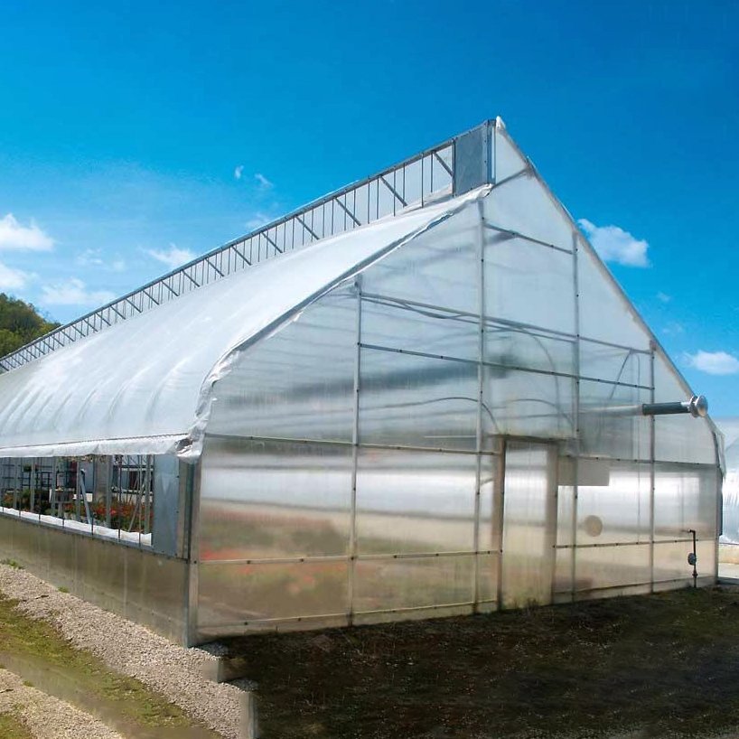 Agricultural Greenhouse Polytunnel Farming High Tunnel Intelligent Green House Film Large Grow Tent