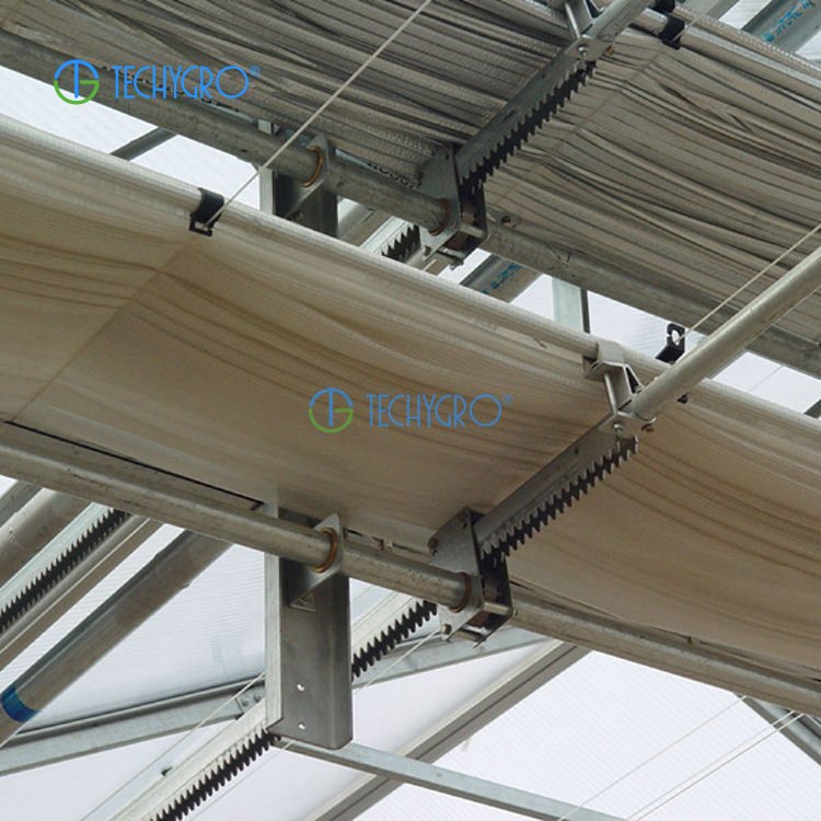 Techygro GH-03 PE Film Greenhouse Multi-span Agricultural Greenhouse