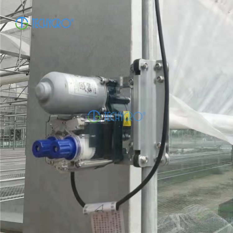 Techygro GH-03 PE Film Greenhouse Multi-span Agricultural Greenhouse