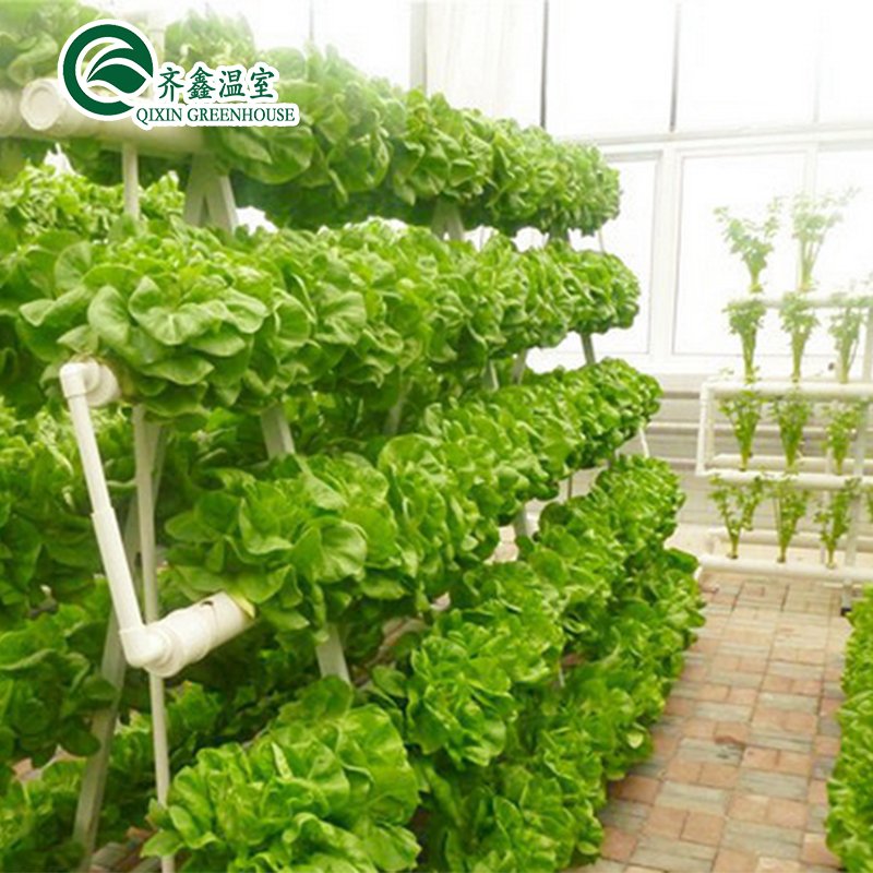 Vertical Hydroponic PVC Channel Nft Pipe Systems For Greenhouse Agriculture