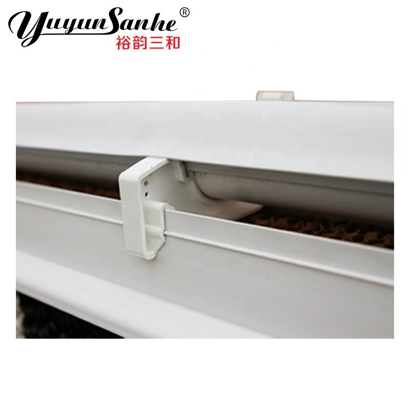 Evaporative Honeycomb Cooling Pad with PVC Plastic Gutter Frame Wall Mounted for Greenhouse Poultry Farm Industrial Air Cooling