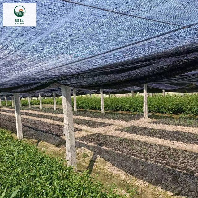 Black agricultural sunshade net HDPE flat knitting agricultural greenhouses planting 40%-90% garden net greenhouses net