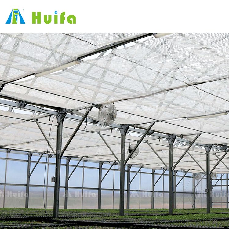 Single-Span Greenhouses With Polycarbonate Sheet For Plants Agricultural Greenhouses