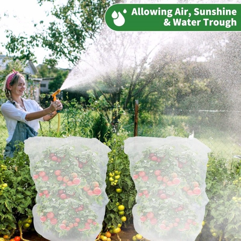 Banana Fruit Saver Anti-Insect 40/100 Mesh Greenhouse Screen Garden Bird Mosquito Defender Net Bag Convenient Farming Tool