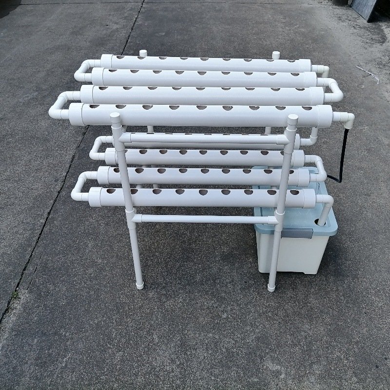 Two-Layer PVC PE Soilless Hydroponic Vegetable Facilities Small Square Agricultural Greenhouses Balcony Gardening Free Planting
