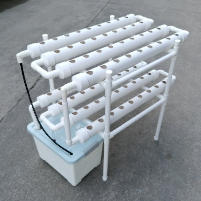 Two-Layer PVC PE Soilless Hydroponic Vegetable Facilities Small Square Agricultural Greenhouses Balcony Gardening Free Planting