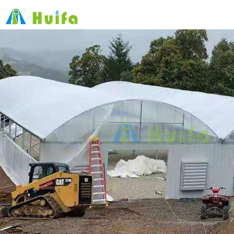 Most favorable price black out auto light dep greenhouse large commercial greenhouses