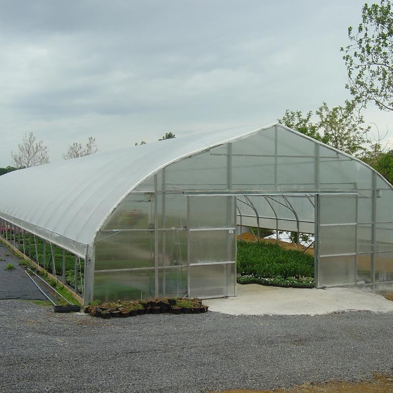 Agricultural Single-Span Tunnel Type Film Blackout Mushroom Greenhouse with Light Deprivation System for Medical Plants