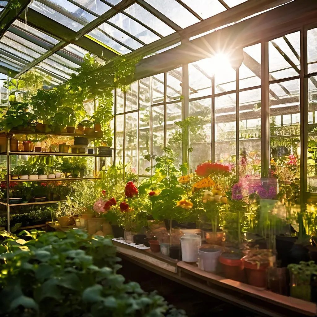 With Single Steel and PE Layer Galvanized Steel Frame Low Cost Plastic Film Agriculture Large Luxury Glass Greenhouse