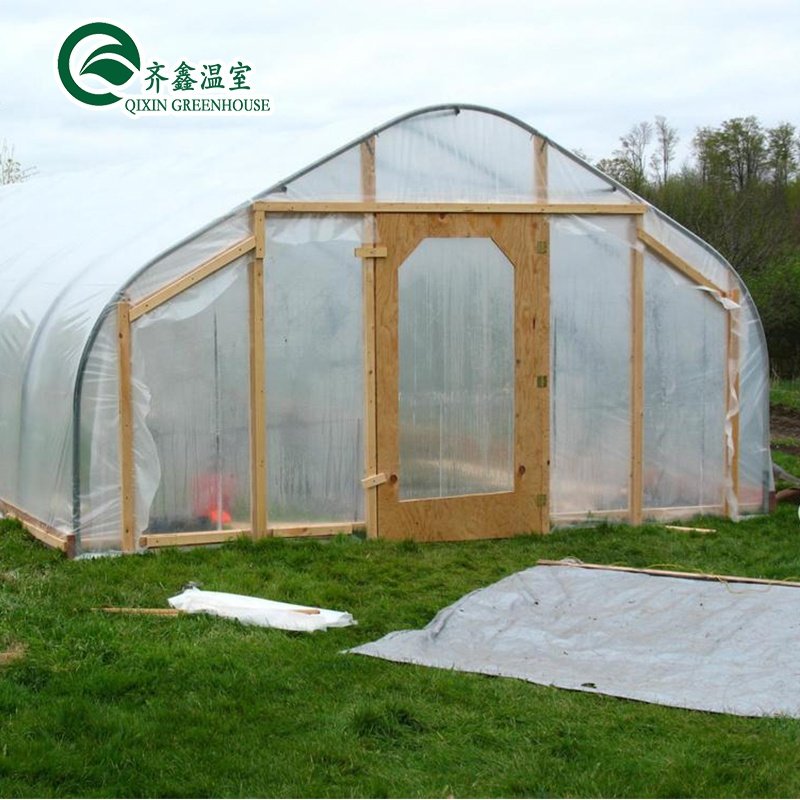 Commerical single Span Polycarbonate Greenhouses/Green House for Agricultureagricultural single tunnel greenhouse