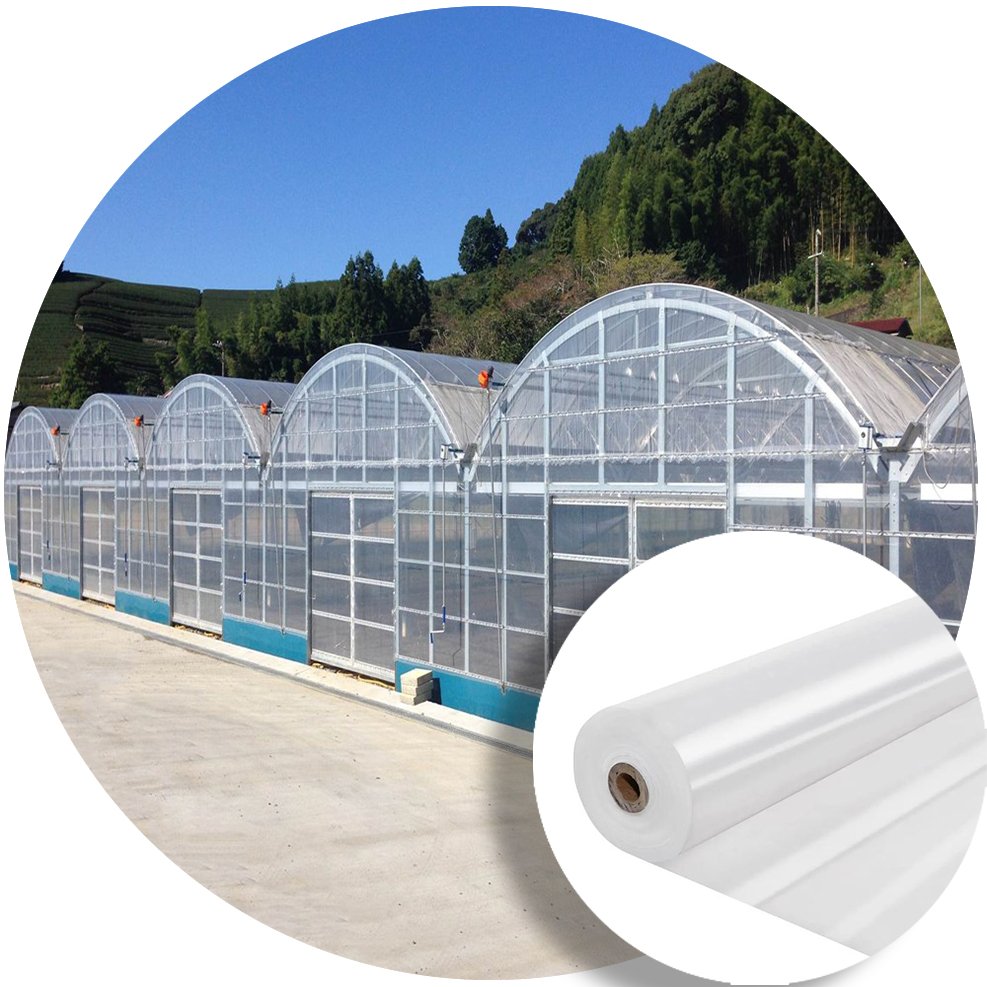 Plastic Film Greenhouse UV Film Plastic Film Agricultural Greenhouse Film for Vegetables/Flowers/Garden