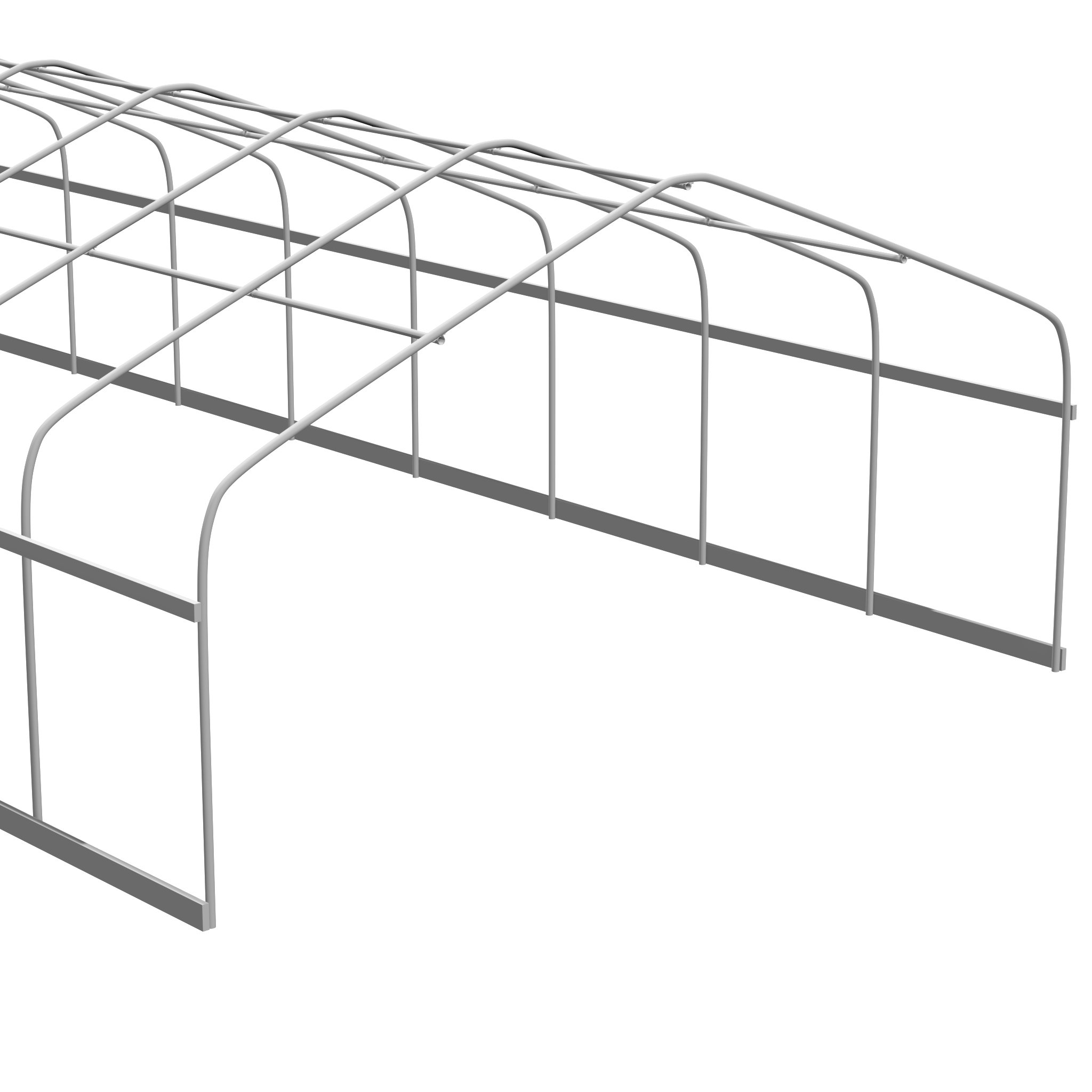 Manufacturers supply low-cost tunnel greenhouses for vegetable cultivation