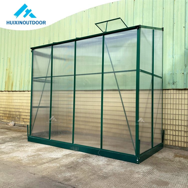 Aluminum plant garden kit home backyard green house outdoor aluminium frame grow greenhouse home metal structure greenhouse