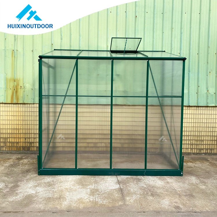 Aluminum plant garden kit home backyard green house outdoor aluminium frame grow greenhouse home metal structure greenhouse
