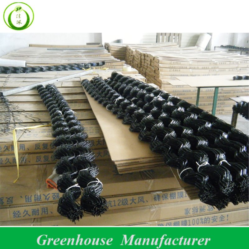 Jiapei Hot Selling Fixing Poly Film Profile Lock Channel And Spring Wire For Greenhouse,Greenhouse Accessories For Sale