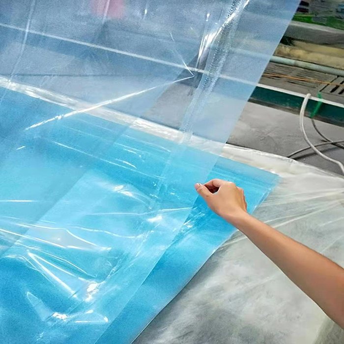 Custom UV 200 250 microns agricultural multi plastic greenhouse polythene plastic cover pe film for greenhouse