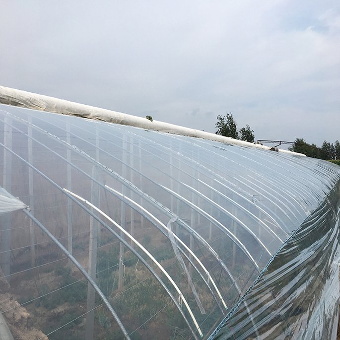 Custom UV 200 250 microns agricultural multi plastic greenhouse polythene plastic cover pe film for greenhouse