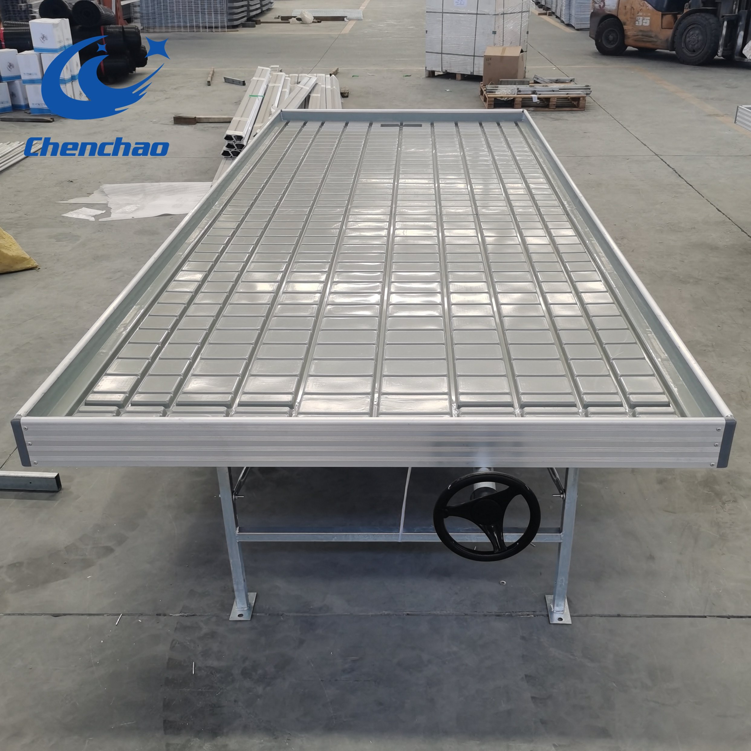 Growing Rolling Table High Quality Ebb Flow Greenhouse Bench