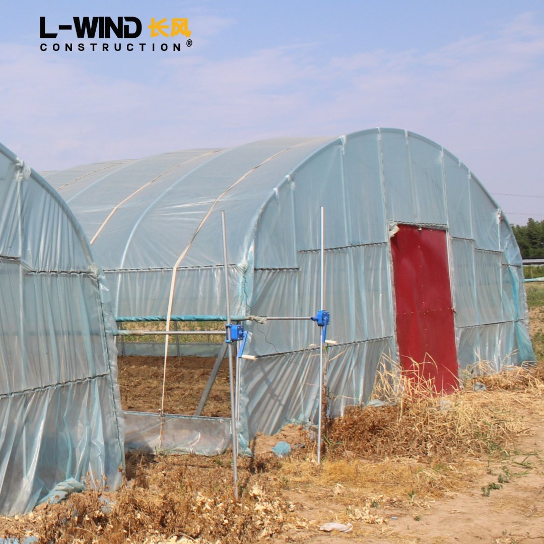 Vegetables Farming Film Plastic Tunnel Hoop House Agriculture Greenhouse