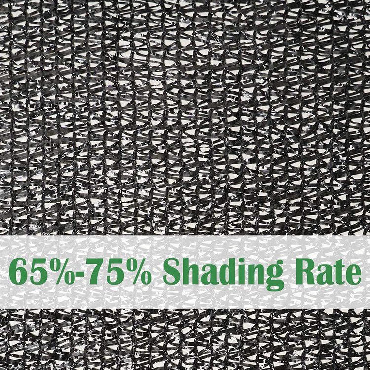 HDPE Agricultural 3Needle 6Needle Raschel Black Sun-Shade Net Green Shade Cloth for Greenhouse/Hoticulture/Vegetable/Garden