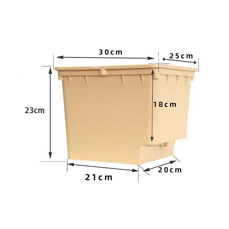 Dutch Bucket agricultural greenhouses 11L Bato Bucket 1/2/4 Holes Dutch Barrel with Net Pot PP Material